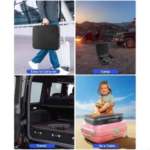 Étui de rangement de voyage compact pour <span class=keywords><strong>antenne</strong></span> Starlink Mini V4 sac de rangement de câble de protection étanche et antichoc - Product Image 3