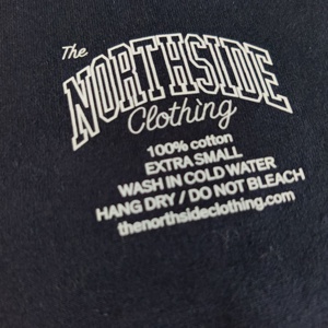 Custom Clothing Tags Iron On Tagless Neck Heat Transfer Labels For T Shirts
