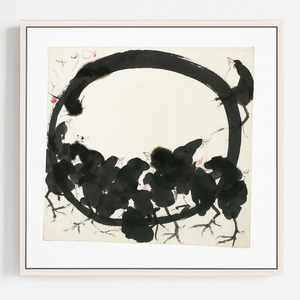 Nhật Bản Làm Tay Trang Trí Nội Thất Động Vật Chim Motif Hiện Đại Bức Tranh Cho Phòng Khách Tường - Product Image 1