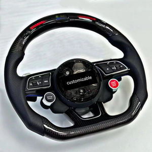 Volant sport en fibre de carbone à LED, vente chaude, pour <span class=keywords><strong>Audi</strong></span> A3/A4/A5/A6/A7/RS3/RS4/RS5/S3/S4/S5/Q2/<span class=keywords><strong>Q3</strong></span>/Q4/Q5/TT/R8/B8/B9/Q7/Q8 - Product Image 2