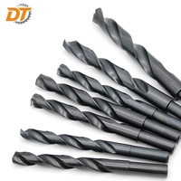 Foret hélicoïdal DT HSS et HSS Cobalt 10mm 13mm à queue réduite pour le perçage de métaux de grandes dimensions