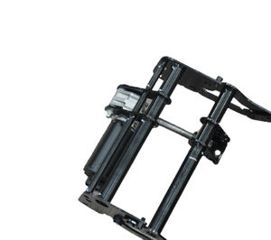 Supports de voiture noirs personnalisés en gros avec support de jambe de siège électrique en 2 étapes repose-pieds secondaire automatique modifié - Product Image 1