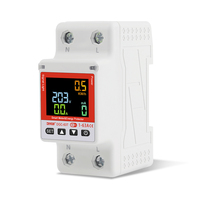 Disjoncteur DIY GO 63A TUYA WiFi Intelligent Smartlife avec Compteur kWh, Minuteur et Protection contre la Tension, le Courant et les Fuites de Température