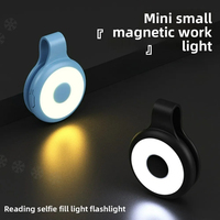 Lampe torche LED magnétique multifonctionnelle - Mini lampe de travail rechargeable super lumineuse pour le camping en plein air, la réparation et les situations d'urgence