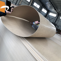 Panneau de fibres de bois de densité moyenne (MDF) de 5mm 25mm brut pour meubles de maison modernes E0 formaldéhyde pour la fabrication de portes intérieures