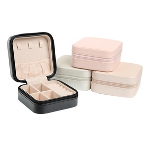 Fashion Jewelry Boxes Wholesale Custom Packaging Box Leather Jewelry Box