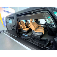 Geely Super Van Electric-Rango de 800km, minibús VIP multiusos inteligente con interior de lujo, asientos reclinables y modelo de sofá cama 2025