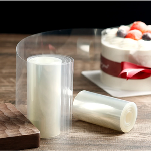 Kalın köpük asetat Film rulo kek yaka tatlı Surround sert bağlı kenar sarma plastik yapılmış - Product Image 4