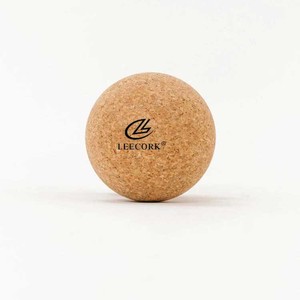 लेकोर्क 2024 अच्छा विक्रय अनुकूलन लोगो 95 मिमी ठोस कॉर्क मालिश योग गेंद - Product Image 4
