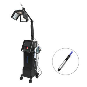 Máquina para el Crecimiento del Cabello, Ecológica, de Acero Inoxidable y Plástico, para Uso en Salón, Analizador 2 en 1, Masaje de Entrenamiento, Enchufe Europeo, Modelo CE ROHS - Product Image 2