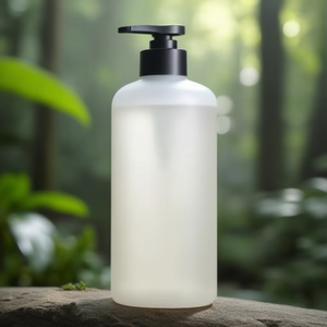 Matte <b>Dispensing</b> <b>Bottles</b> 300/500ml With Pump PET Plastic For Shower Gel Body Lotion Shampoo - Product Image 3