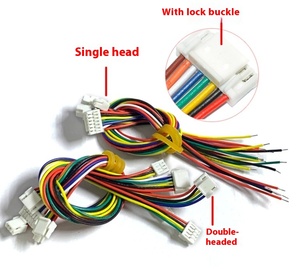 GH 1,25mm Verriegelung klemme Kabelbaum GHS-2/3/4/5/6P Einzel Doppelkopf AWG32 30CM Länge Silizium W Ires - Product Image 2