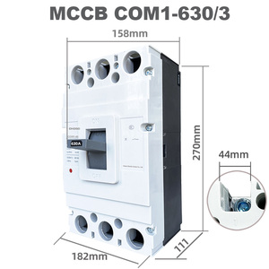 COM1-630/<span class=keywords><strong>4P</strong></span> CHOSO dapat disesuaikan tegangan rendah 65kA plastik MCCB saklar udara dibentuk kasus pemutus sirkuit - Product Image 6