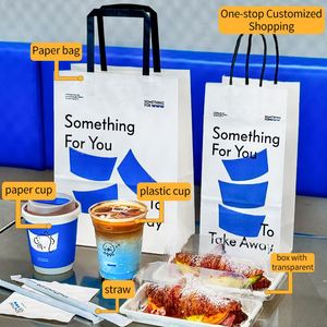 แก้วกาแฟกระดาษคราฟท์สองชั้น พิมพ์โลโก้ ขายส่ง แก้วกระดาษใช้แล้วทิ้ง 8 ออนซ์ สำหรับบริการส่งเครื่องดื่ม - Product Image 6