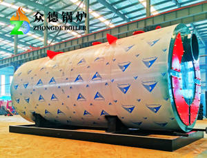 Caldera <span class=keywords><strong>de</strong></span> Agua Caliente a <span class=keywords><strong>Gas</strong></span> CWNS 0.35-14MW - Elemento Calefactor <span class=keywords><strong>de</strong></span> Alta Eficiencia y Bomba con Control Automático para Escuelas, Hoteles e Invernaderos - Product Image 3