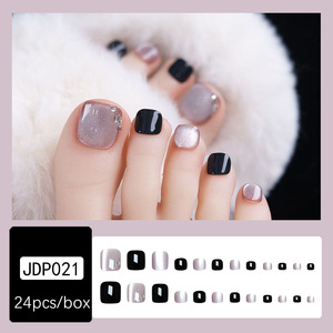 <span class=keywords><strong>Uñas</strong></span> <span class=keywords><strong>Postizas</strong></span> Brillantes <span class=keywords><strong>con</strong></span> Diseño de Cielo Estrellado, Ojo de Gato y Diamantes, <span class=keywords><strong>Uñas</strong></span> Artificiales de ABS, Venta al por Mayor, Parches Decorativos para <span class=keywords><strong>Uñas</strong></span> de los Pies - Product Image 2
