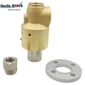 定制更换Maier DXSR 250K黄铜水旋转接头K-法兰连接8巴压力1000转/分颚式旋转 - Product Image 3