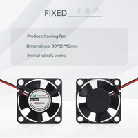 Ventilateur de refroidissement 3010 à roulement hydraulique USB 5V 12V pour appareil de beauté, imprimante 3D, diffuseur d'arômes, navigation automobile, mini-ventilateur 30mm