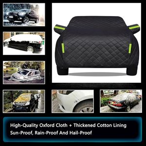 Jeep Grand Cherokee Full Face All-weather Waterproof <strong>Car</strong> Cover with UV Protection Glossy Finish 1.5mm Thickness Windproof Belt - Product Image 3