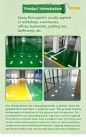 Résine époxy liquide polyurée effet stuc latex caoutchouc, imperméable, colorée, pour usage commercial, garage, pierre, intérieur, maison, sol