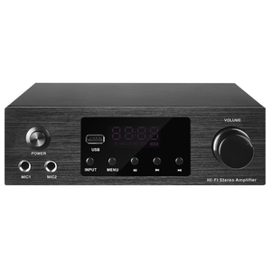 <span class=keywords><strong>HYPERSOUND</strong></span> 2CH 120W เครื่องขยายเสียงสเตอริโอไฮไฟสำหรับรถยนต์และบ้าน ทำจากโลหะ - Product Image 4