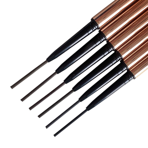 <span class=keywords><strong>Crayon</strong></span> à sourcils <span class=keywords><strong>gris</strong></span> noir longue durée de marque privée avec brosse usine de maquillage minéral en gros Options OEM/ODM - Product Image 5