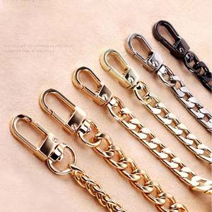 Sac à main personnalisé de 5mm de large, chaîne de boîte en aluminium d'accessoires taille de chaîne de sac réglable/ - Product Image 4