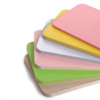 Panneau recyclable imperméable de mousse de Celuka de PVC coloré pour le signage extérieur facile coupant les feuilles en plastique