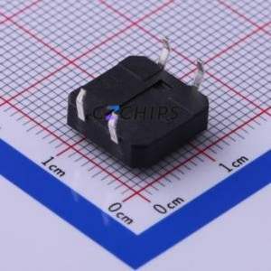 TC-1103-B-B Tactile Switch Through hole Component THT-4P,12x12mm Switch Single Pole Single Throw Round Button 1.6N Through Hole - Product Image 2
