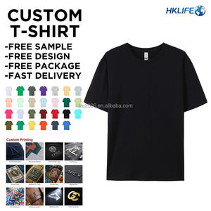 Camisetas Unisex de Alta Calidad al por Mayor, 100% Algodón, Tallas Grandes, Lisas, Personalizadas con Serigrafía, Blancas, de Secado Rápido - Product Image 2