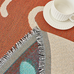 Copridivano in tessuto Jacquard di nuovo Design 90*180 simpatico cartone animato a forma di copri antiscivolo divano asciugamano coperta in salotto - Product Image 4