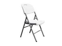 Chaise pliante d'extérieur Lumio ST-2306 moderne en plastique et aluminium avec coussin à séchage rapide pour mariages, parcs, cours, événements et locations 1