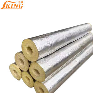<span class=keywords><strong>Laine</strong></span> <span class=keywords><strong>de</strong></span> <span class=keywords><strong>verre</strong></span> ISOKING pour isolation thermique des tuyaux, matériaux <span class=keywords><strong>anti</strong></span>-gel, résistance au feu spéciale pour la construction - Product Image 1