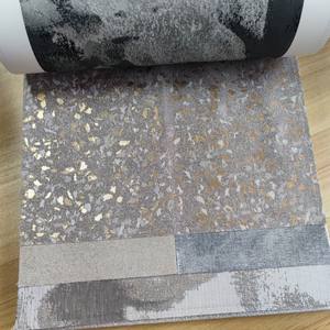 Tela bordada Jacquard <span class=keywords><strong>de</strong></span> Color gris y negro, <span class=keywords><strong>hilo</strong></span> dorado plateado, cortinas opacas, pellizco plisado, pliegue en S <span class=keywords><strong>para</strong></span> la sala <span class=keywords><strong>de</strong></span> estar - Product Image 6