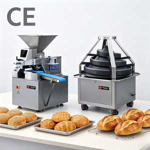 Machine automatique industrielle de découpe et de façonnage de pâte, diviseuse de pâte pour pain, pains à la viande et pizzas - Product Image 6