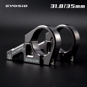 <strong>Bike</strong> <strong>Stem</strong> Shoulder Fork Direct Mount Downhill Mountain Bicycle <strong>Stem</strong> 31.8mm Handlebar 35mm Ultralight for AM/FR/DH/XC - Product Image 2