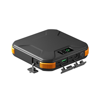 Station d'alimentation portable ultra-mince 91Wh, 60W USB-C PD, charge solaire MPPT, batterie Li-ion 21700 pour les voyages et le camping