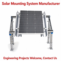 Support de montage photovoltaïque solaire en acier en forme de C, galvanisé à chaud, zinc-aluminium-magnésium, poutre 41x41x2.0mm 2mm