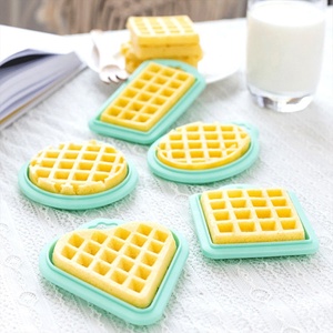 Waffle pişirme kalıp silikon 5 adet Muffin tava kalıpları kek çikolata Pan mutfak aksesuarları - Product Image 6