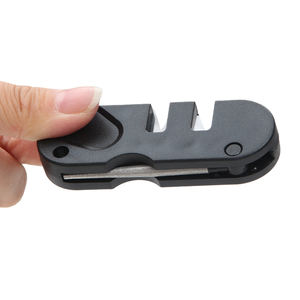 Tige d'affûtage double face en pierre noire écologique pour couteaux, idéale pour la cuisine et l'extérieur - Vente en gros - Product Image 4