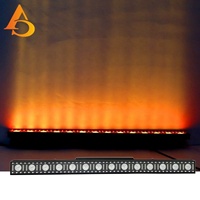 Barres lumineuses LED pour discothèque, 14 barres lumineuses à pixels, lumière blanche chaude, projecteur mural linéaire LED