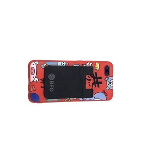 Custom Strong Sticky Silicone Phone Card Holder <b>Smart</b> Wallet Promotional & Business Gift Product - Product Image 2