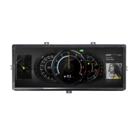 Écran d'affichage TFT LCD 12,3 pouces avec interface LVDS LAM1233559A, panneau d'écran de voiture pour remplacement de navigation GPS Volkswagen 1920x720