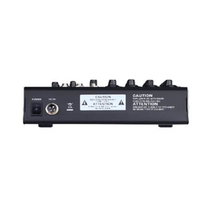 Consola de Mezcla Digital Portátil USB de 6 Canales con 16 Efectos, Ganancia + Ecualización de 3 Segmentos + 1 AUX + 1 FX - Product Image 6