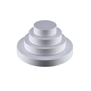 Panneau lumineux Led rond en aluminium, montage en Surface, cadre étroit de bureau, 18w, 24w, 36w, 48w, Smd - Product Image 2