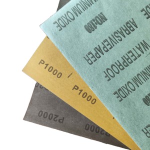 <span class=keywords><strong>Carta</strong></span> Abrasiva in Lattice per Uso ad <span class=keywords><strong>Acqua</strong></span> o a Secco, <span class=keywords><strong>Carta</strong></span> <span class=keywords><strong>Vetrata</strong></span> al Carburo di Silicio Utilizzabile a Mano o con Levigatrice - Product Image 3