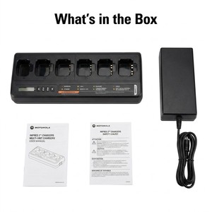 Cargador Múltiple de 6 Vías <span class=keywords><strong>IMPRES</strong></span> 2 PMPN4284A PMPN4286 PMPN4283 para Radios DP4801e DP4400e R7 P8668i, Base de Carga Rápida - Product Image 2