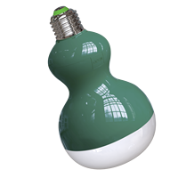 Ampoule d'urgence portable sans fil rechargeable, ampoule rechargeable, lumières LED d'urgence avec batterie, plafonnier LED d'urgence pour la maison