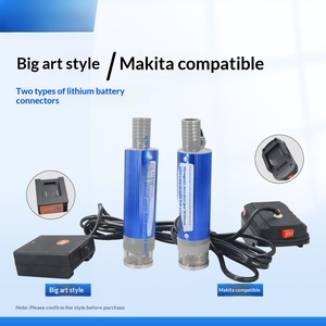 Nouvelle <span class=keywords><strong>pompe</strong></span> de transfert d'eau et d'huile sans fil Dernachi 21V à batterie lithium, double usage, auto-amorçante, portable, avec fonction de surpression - Product Image 2