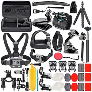 Kit de caméscope 50 en 1, pour Go pro H ero 9 8 7 6 5 4 3 +, accessoires d'appareil photo d'action - Product Image 1